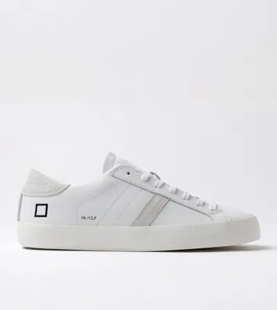Date Hill Low Calf Sneakers In White In Multi