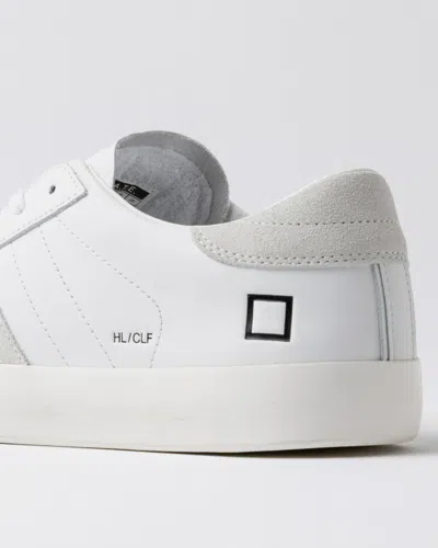 Date Hill Low Calf Sneakers In White In Multi