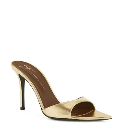 Giuseppe Zanotti Intriigo Pointed Mule Sandals In Multi