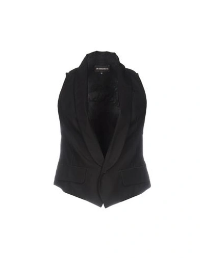 Ann Demeulemeester Suit Vest In Black