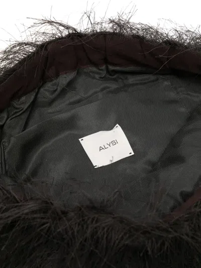 Alysi Herno Herno Quilted Polyester Microfiber Jacket With Zip In Brown