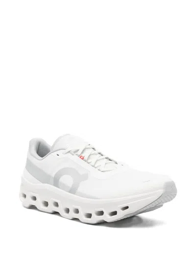 On Fabric Low-top Sneakers In White