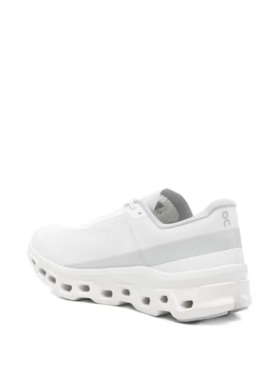 On Fabric Low-top Sneakers In White
