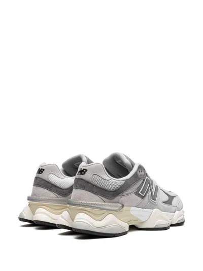 New Balance Mesh Panel Rubber Sole Sneakers In Gray