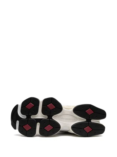 New Balance Mesh Panel Rubber Sole Sneakers In Gray