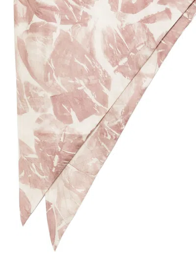 Alysi Rectangular Lightweight Scarf Soft Texture Abstract Pattern In Neutral