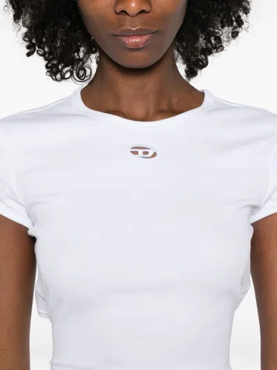 Diesel T-bunny-tail-s1 T-shirt In White