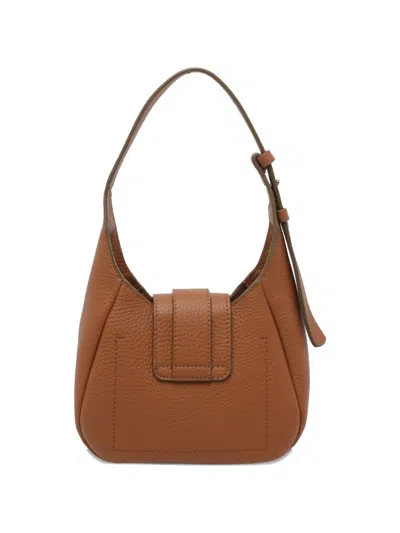 Hogan Hoket Adjustable-handle Shoulder Bag In Brown