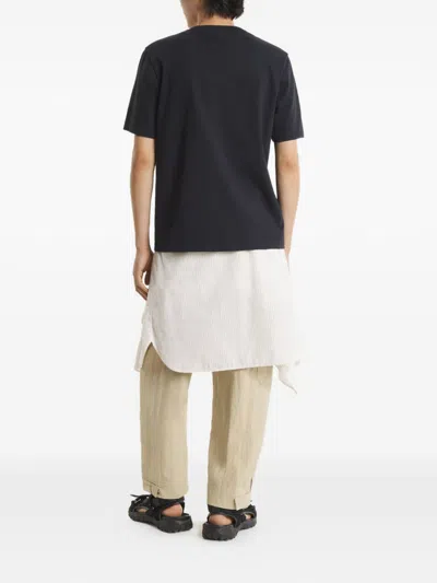 Maison Kitsuné Paris Comfort T-shirt In Black