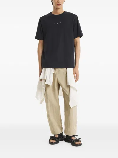 Maison Kitsuné Paris Comfort T-shirt In Black