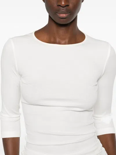 Iro Thanya Ribbed Sweater In White