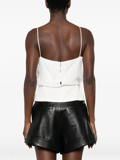 Iro Olympe Embellished Top In White