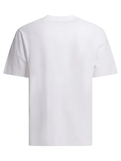 Jacquemus Le T-shirt Gros Grain White T-shirt With Logo Patch On The Front In Cotton Man