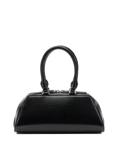 Givenchy Antigona East West Brown Small Handbag With Adjustable And Removable Shoulder Strap And Logo Letteri In Black