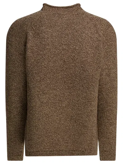 Nonnative Roll-neck Long-sleeve Sweater In Brown