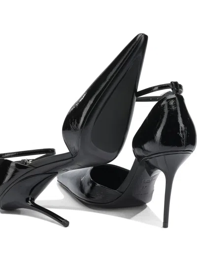 Alaïa Alaia Noir Leather Pumps 90 In Black