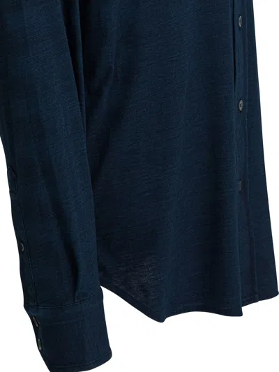 Tom Ford Solid Buttoned Shirt In Black