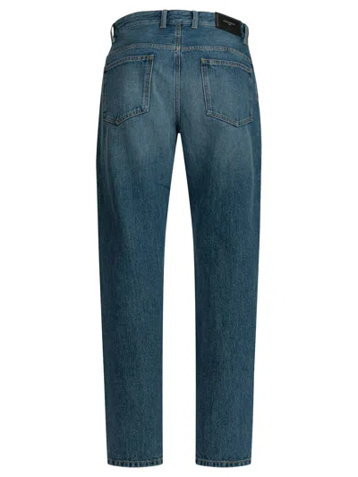 Givenchy Washed Straight-leg Jeans In Blue