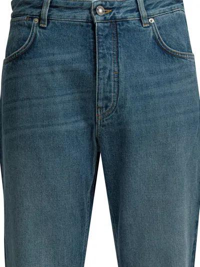 Givenchy Washed Straight-leg Jeans In Blue