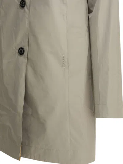 Barbour Babbity Mist Reversible Jacket In Neutral