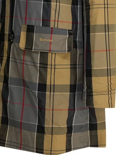 Barbour Babbity Mist Reversible Jacket In Neutral