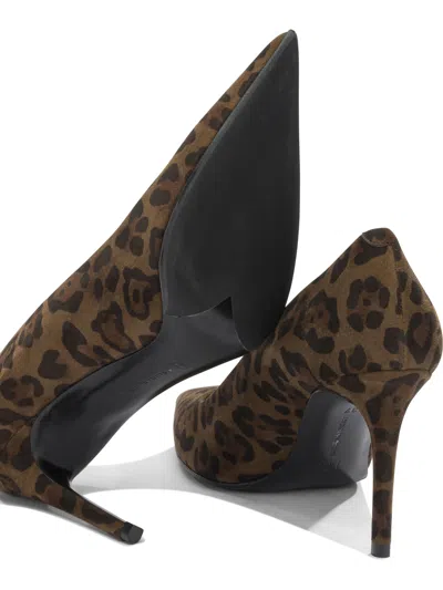 Sergio Levantesi Leopard-pattern Pumps In Brown