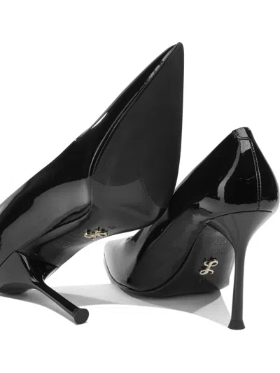 Sergio Levantesi Musa 90 Mm Heeled Shoes Black In Multi