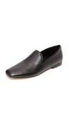 Vince Maude Leather Slip-on Loafer In Black