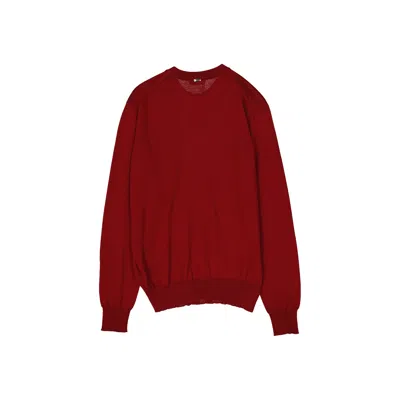 Herno Wool Pullover In Red