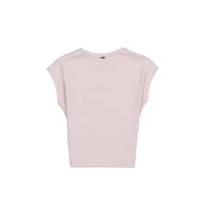 Herno Multicolor Cotton T-shirt In Pink