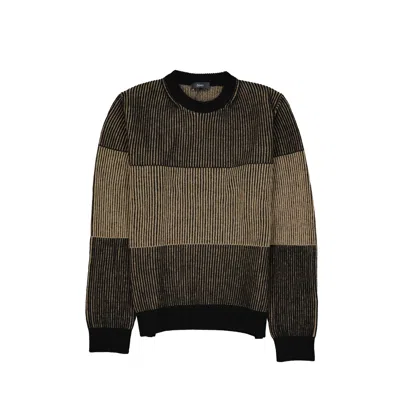 Herno Blue Wool Sweatshirt In Brown