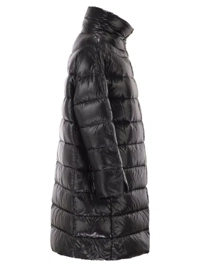 Herno Matilde Medium Down Jacket In Black