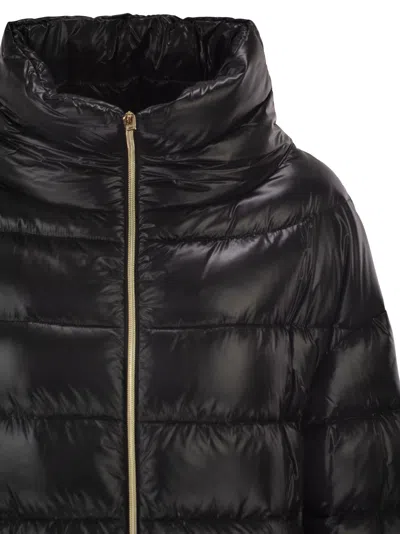 Herno Matilde Medium Down Jacket In Black