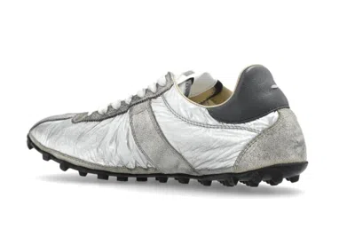 Maison Margiela Sprinters Nylon And Leather Low-top Sneakers In Multi