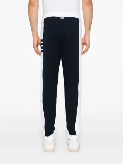 Thom Browne Sweatpants With Engineered 4 Bar In Solid Classic Loopback In Black