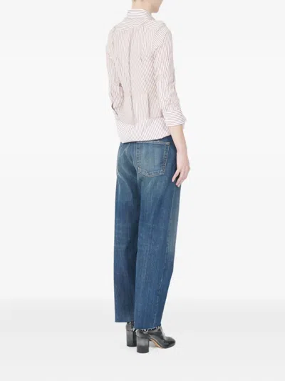 Maison Margiela Woman Shirt Blush Size 6 Cotton In Pink