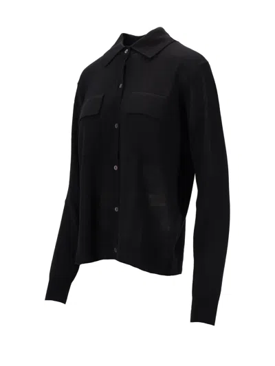 P.a.r.o.s.h Buttoned Cardigan In Black