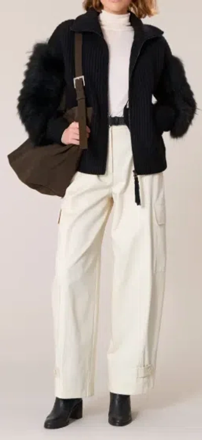 P.a.r.o.s.h Parosh Pantalone In White