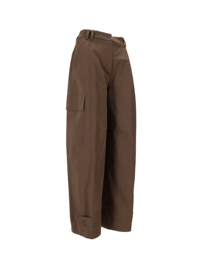 P.a.r.o.s.h Parosh Pantalone In Brown