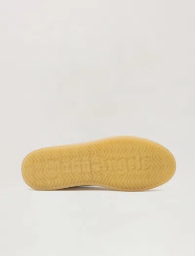 Palm Angels Sneakers Low-top New Palm 1 In Leather In Neutral