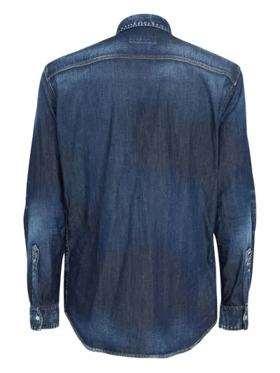 Dsquared2 Shirt In Blue