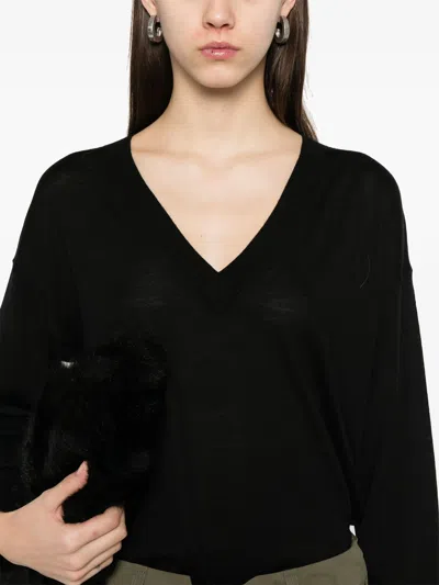 P.a.r.o.s.h Parosh Linfa Sweater In Black