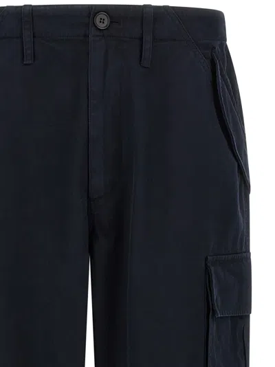 Burberry Cyrus Cargo Trousers Multiple Pocket Design In Black