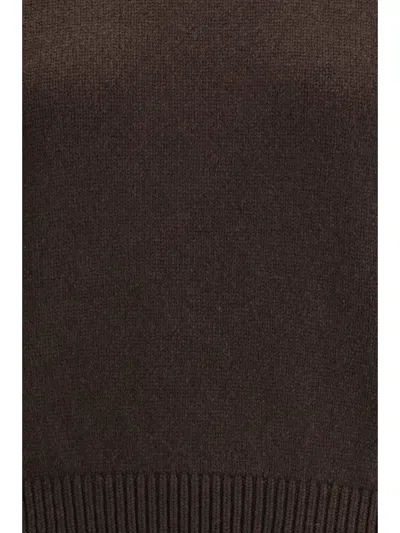 Khaite Davin Sweater In Brown