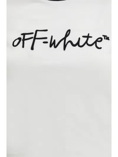 Off-white Script T-shirt In Multi