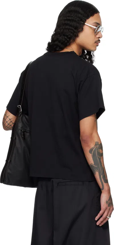 Lu'u Dan Box Neck T-shirt In Black
