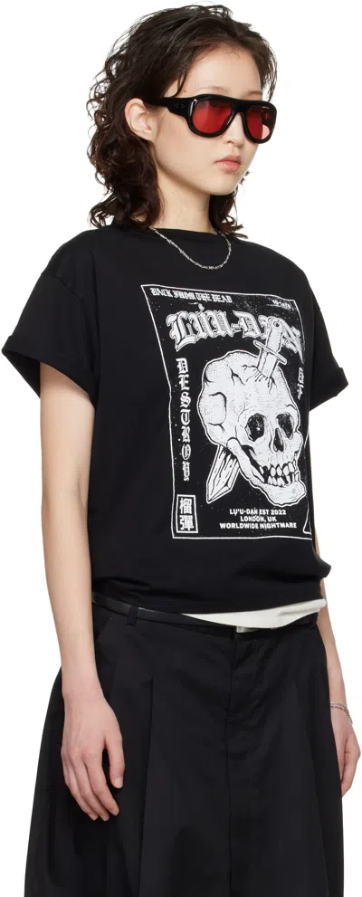 Lu'u Dan Black Box T-shirt In Black