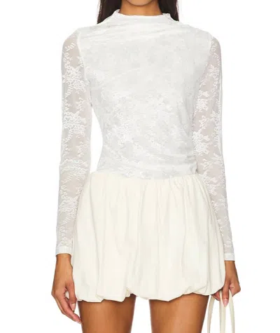 Heartloom Fallon Top In Eggshell In White