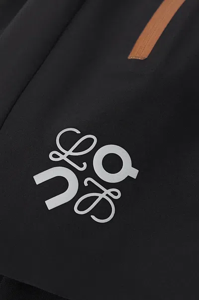 Loewe Performance Shorts In Technical Shell In Black