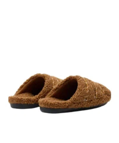 Moon Boot Teddy Slipper Bedroom Linen And Nightwear Brown